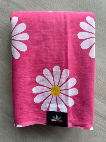 Quirky Printed Mul Cotton Saree - 32390_32391_32392_32393_32394