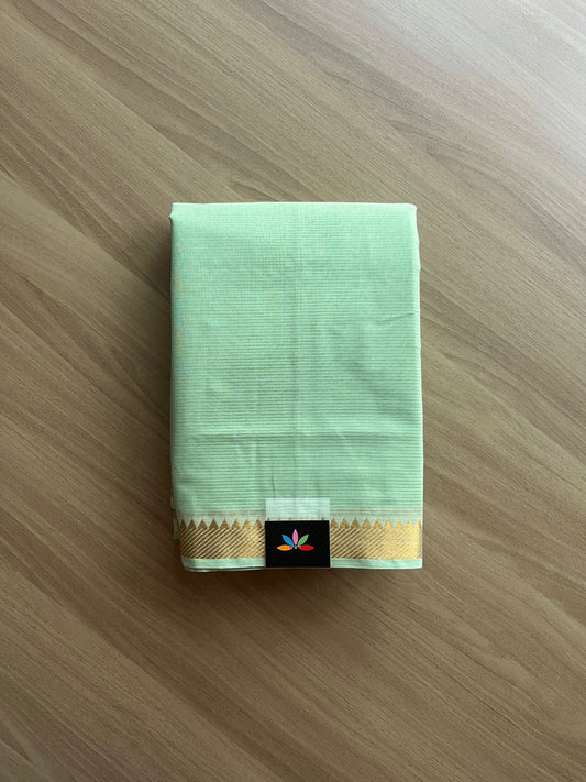 Small Nizam Border Mangalagiri Cotton Saree-14229