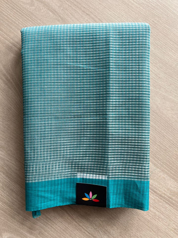 Missing Checks Mangalagiri Cotton Saree - 35437