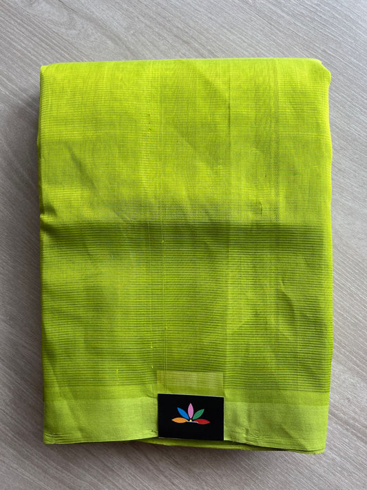 Handloom Mangalagiri Silk Cotton Saree with Digital Printed Blouse Fabric -27060