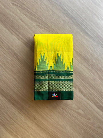 Temple Border Mercerized Cotton Ilkal Saree-14368