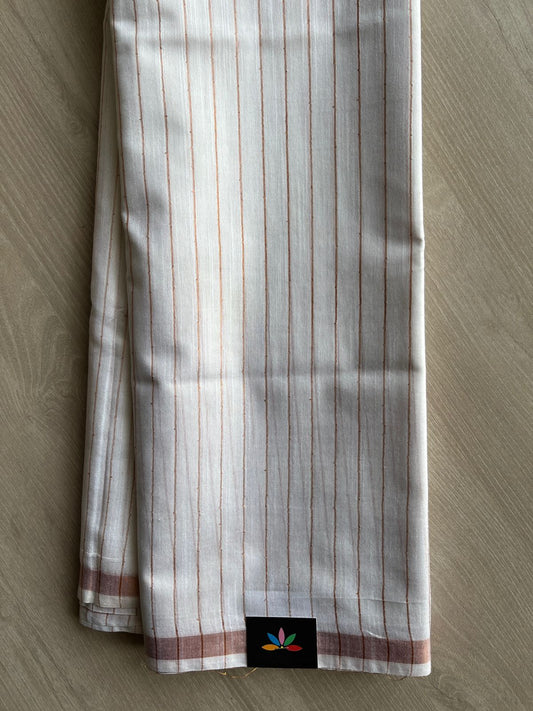 Easy -Drape Striped Blended Art Silk Saree-27600