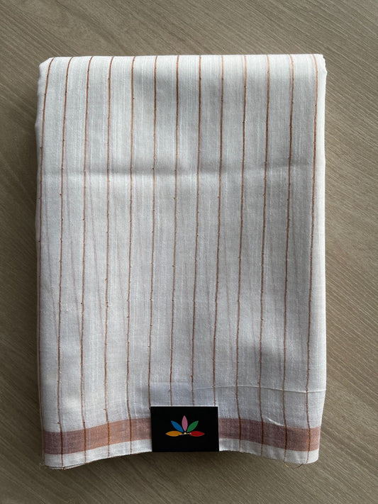 Easy -Drape Striped Blended Art Silk Saree-27600