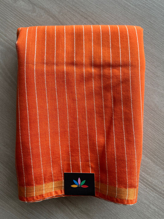 Easy -Drape Striped Blended Art Silk Saree-27605