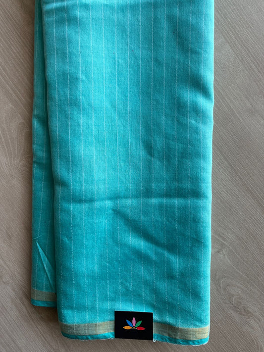 Easy -Drape Striped Blended Art Silk Saree-27606