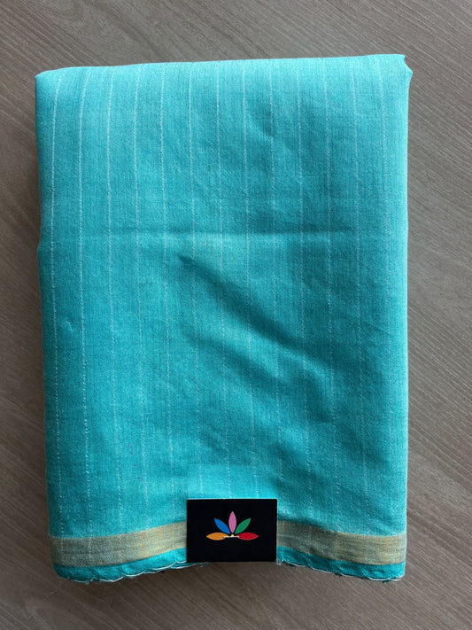 Easy -Drape Striped Blended Art Silk Saree-27606