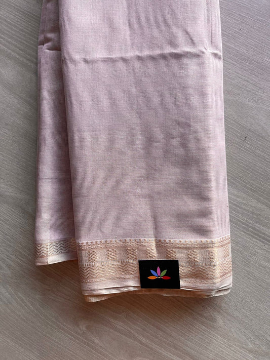 Handloom Tissue Blend Maheswari Silk Cotton Saree -11390