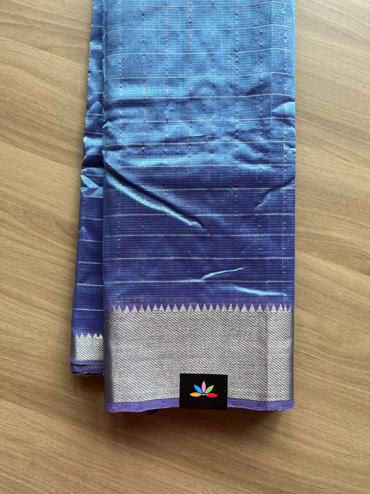 Handloom Mangalagiri Silk Cotton Saree -14795