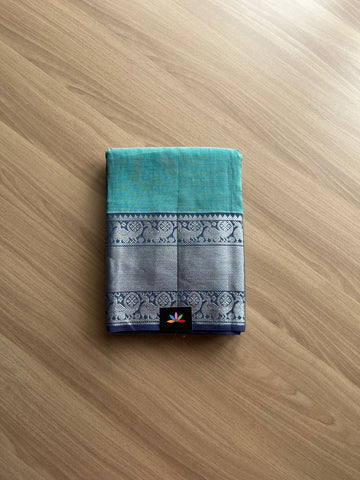 Handloom Mangalagiri Silk Cotton Saree -14799