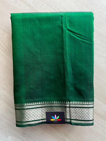 Traditional Kanchi Border Mangalagiri Pattu Saree - 35032