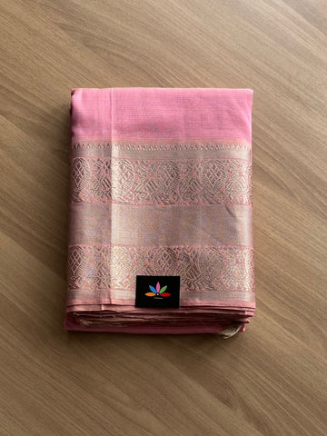 Big Border Handloom Mangalagiri Silk Cotton Saree-14194