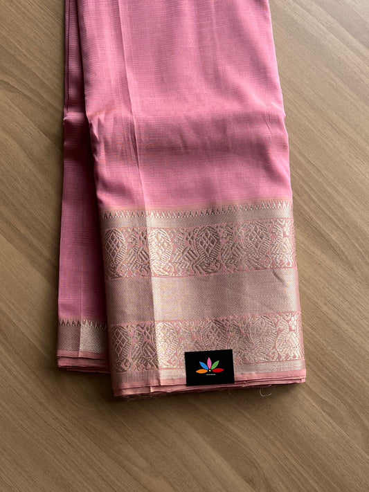 Big Border Handloom Mangalagiri Silk Cotton Saree-14194