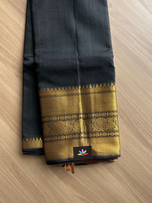 Big Border Handloom Mangalagiri Silk Cotton Saree-14195