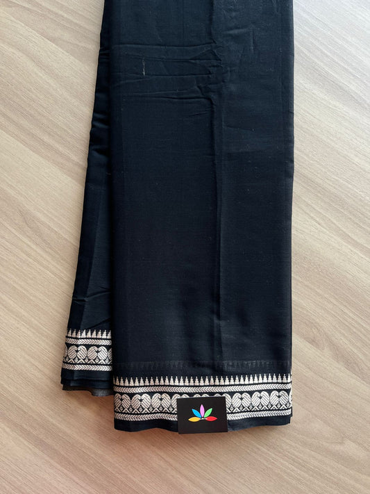 Mango Border Narayanpet Mercerized Cotton Saree -14987