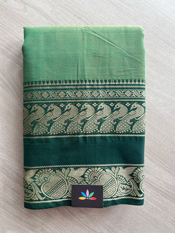 Long Mayil Border Narayanpet Cotton Saree -27171