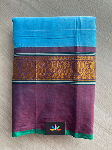 Long Annam Border Narayanpet Cotton Saree -27173