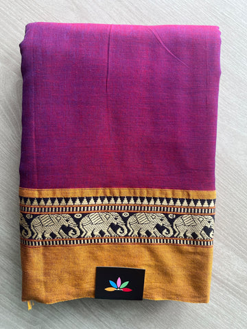 Narayanpet Mercerized Cotton Saree - 35808
