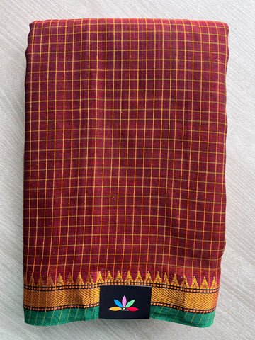 Narayanpet Mercerized Cotton Saree - 35817