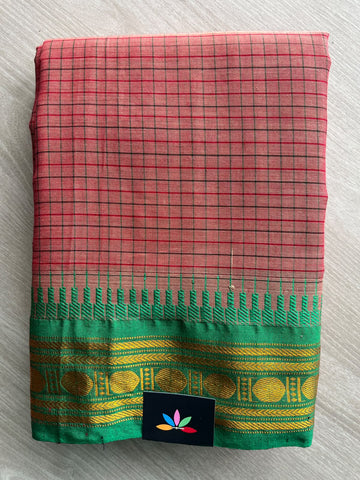 Narayanpet Mercerized Cotton Saree - 35819
