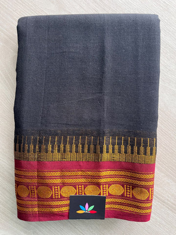Narayanpet Mercerized Cotton Saree - 35822-35823