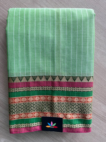 Narayanpet Mercerized Cotton Saree - 35829