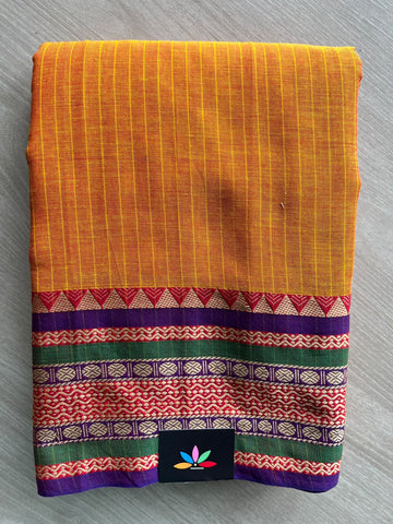 Narayanpet Mercerized Cotton Saree - 35831