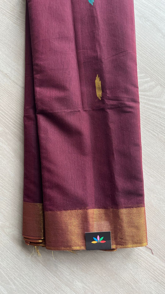 Ikkat Silk Cotton Saree -25743