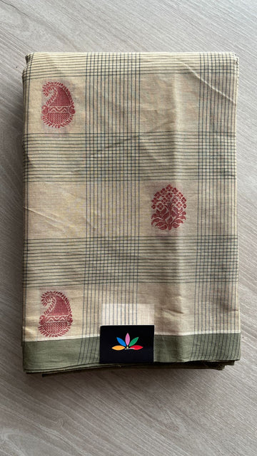 Woven Cotton Saree -25747