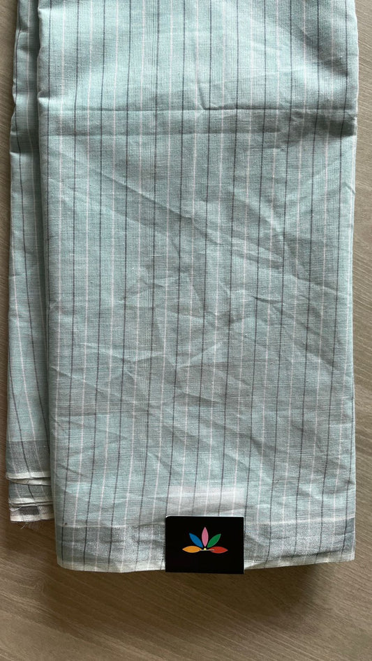 Striped Cotton Saree -25799