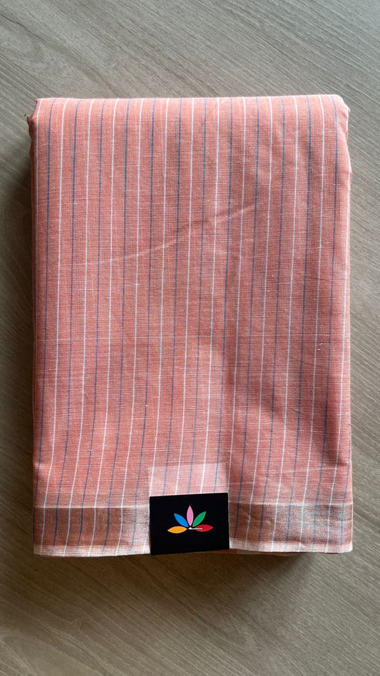 Striped Cotton Saree -25800