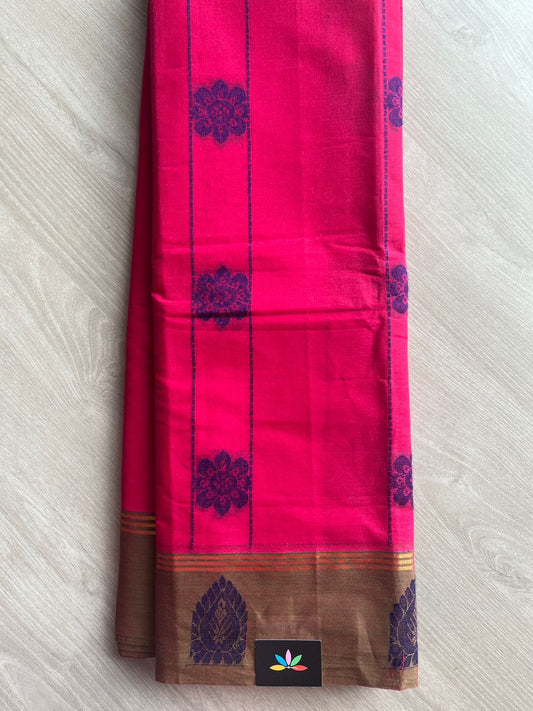 Woven Cotton Saree -27095