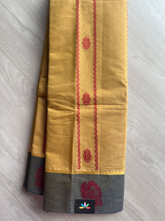 Woven Cotton Saree -27096