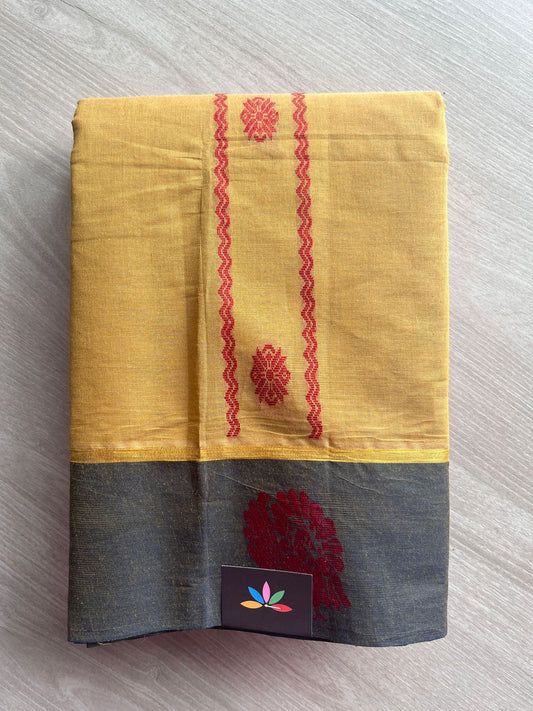 Woven Cotton Saree -27096
