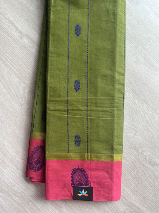 Woven Cotton Saree -27097