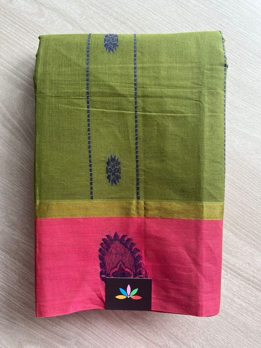 Woven Cotton Saree -27097