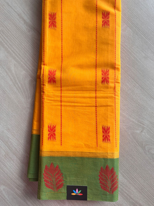 Woven Cotton Saree -27098