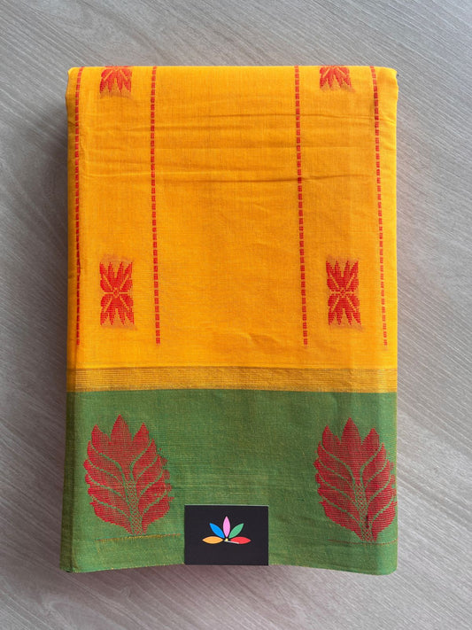 Woven Cotton Saree -27098