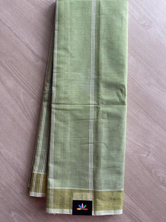 Striped Cotton Saree - 27104