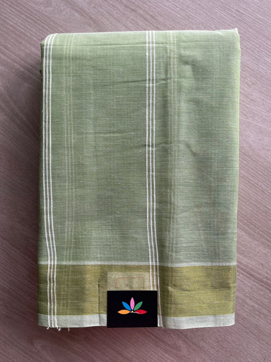 Striped Cotton Saree - 27104