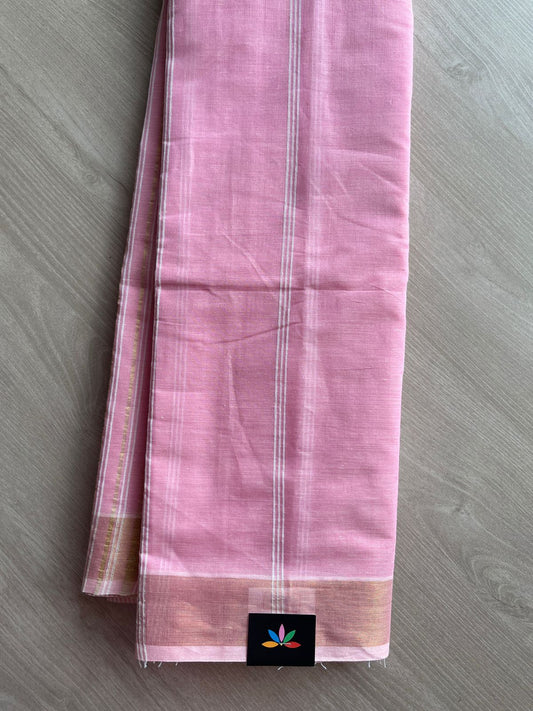 Striped Cotton Saree - 27105