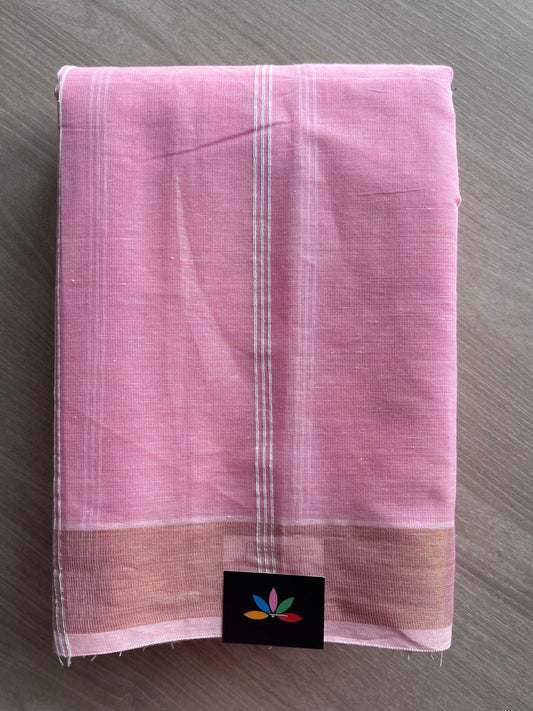 Striped Cotton Saree - 27105