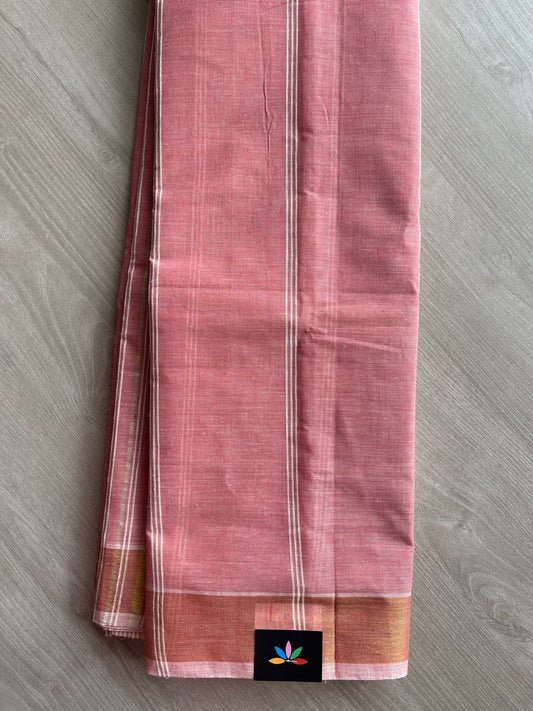 Striped Cotton Saree - 27108