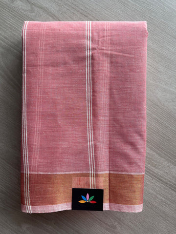 Striped Cotton Saree - 27108