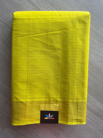 Simple Striped Pallu Cotton Saree -27134