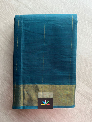 Simple Striped Pallu Cotton Saree -27135