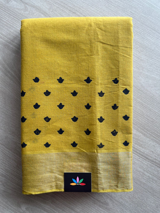 Printed Cotton Saree -27154