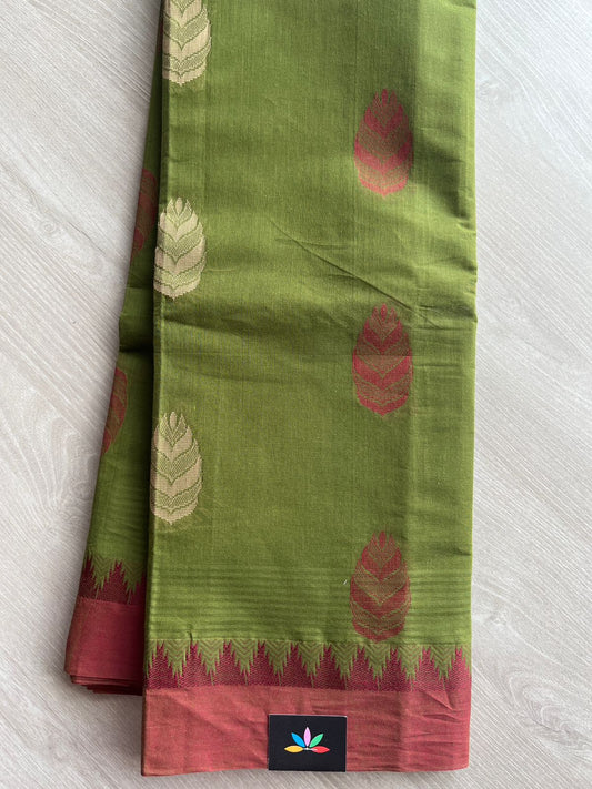 Woven Cotton Saree -27162