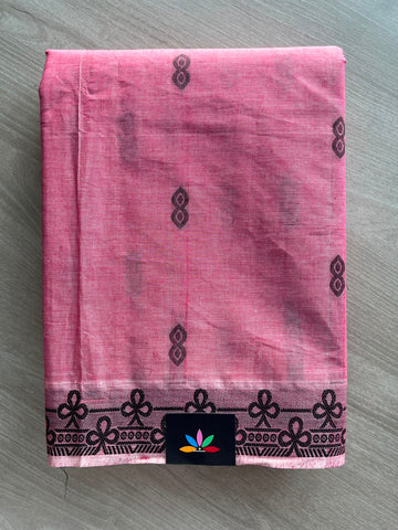Woven Butta Cotton Saree - 33567