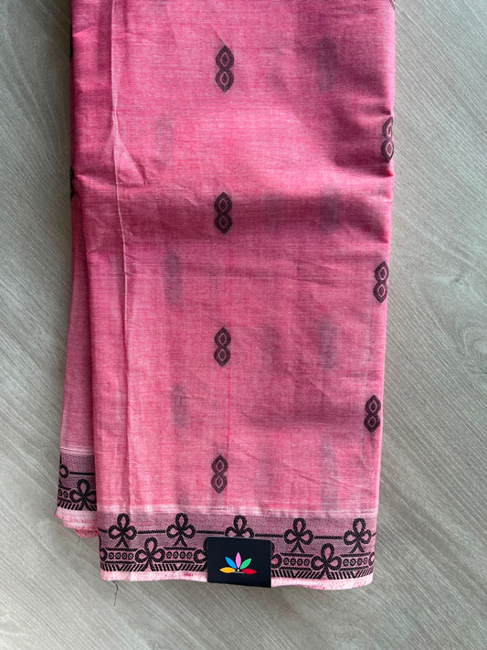 Woven Butta Cotton Saree - 33567
