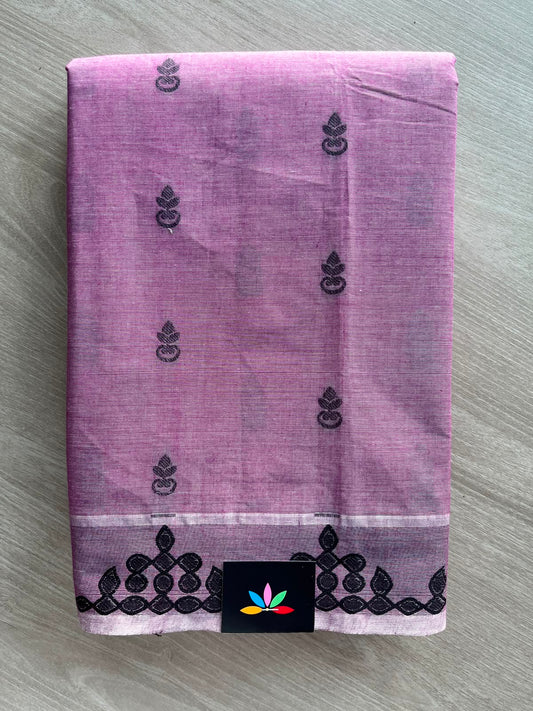 Woven Butta Cotton Saree - 33568